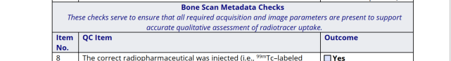 Merigold Image QC Checklist for Diagnostic Whole-Body 99mTc Bone Scan (Adults) (PDF) - Image 5