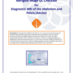 Merigold Image QC Checklist for Diagnostic MRI of the Abdomen and Pelvis (Adults)